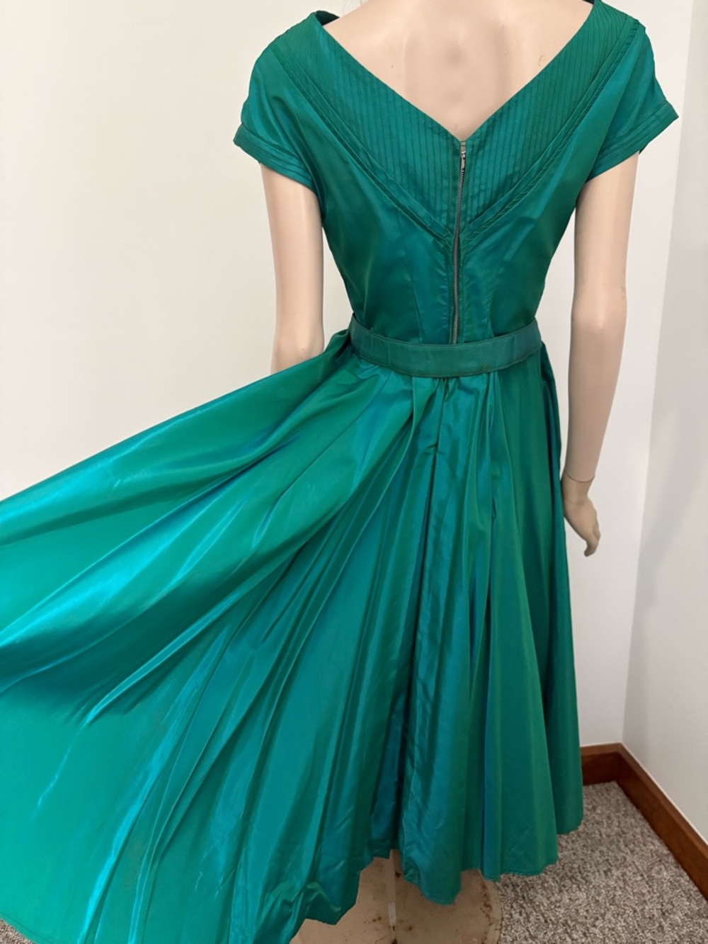 Vintage 1950s Vixen Bombshell dress Dance Original Fred Perlburg - Picture 10 of 16